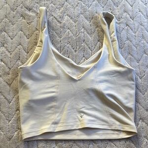 Old Navy Cream Crop Top